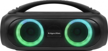 Boxa portabila Joy Kruger and Matz KM0561 RGB 20W IPX5 Negru 