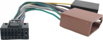Cablu conector auto cu mufa ISO KENWOOD 16 Pin pentru sistemul de redare audio 20 cm Multicolor AXT-BBL3601 