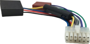 Cablu conector auto cu mufa ISO UNIVERSAL 12 Pin pentru sistemul de redare audio 20 cm Multicolor AXT-BBL3611 
