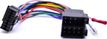 Cablu conector auto cu mufa ISO VOLKSWAGEN/AUDI SL 5060 pentru sistemul de redare audio 20 cm Multicolor AXT-BBL3603 