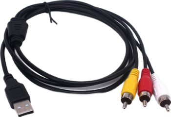 Cablu USB tata la 3 RCA tata 1.5 m AXT-BBL3588 