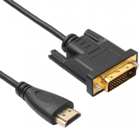 Cablu video HDMI la DVI D 24+1 Pini 3 m Negru AXT-BBL3597 