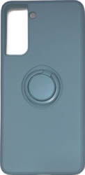 Husa de protectie cu inel kickstand pentru Samsung Galaxy S21 si S21 5G Bleu CRB-SHO3815 