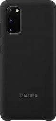 Husa protectie spate silicon soft pentru Samsung Galaxy S20 Plus sau Samsung Galaxy S20 Plus 5G bumper ultraslim Negru SHO3842 