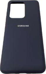 Husa protectie spate silicon soft pentru Samsung Galaxy S20 Ultra bumper ultraslim Bleumarin SHO3867 