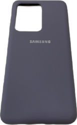 Husa protectie spate silicon soft pentru Samsung Galaxy S20 Ultra bumper ultraslim Mov SHO3863 