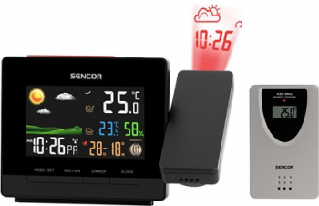 Statie meteo Sencor SWS 5400 LCD Negru 