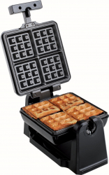 Aparat pentru gaufre waffle rotativ Livoo DOP176 1000W 4 mini gaufre 