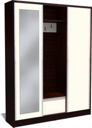 Cuier David Max Wenge 153 x 38 x 194 cm