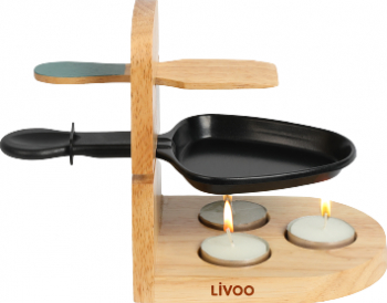 Platou pentru topire branzeturi tip lumanare Livoo MEN397 