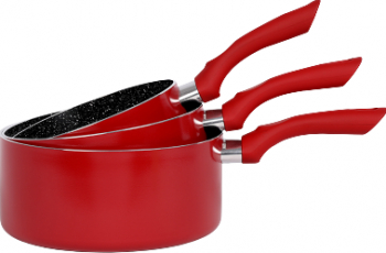 Set 3 Cratite Livoo MEN125RC diametru 16 18 si 20 cm 