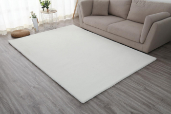 Covor shaggy soft blanita Heinner Home 50x90 cm Alb 