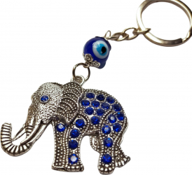 Amuleta cu Elefant cu Pietre si Ochiul lui Horus 