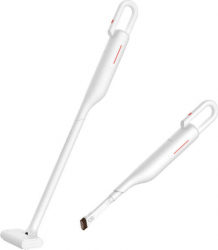 Aspirator vertical Deerma VC01 Alb Fara fir Baterie 2200 mAh Putere 125W Capacitate 0 6 l Filtrare tripa 80 dB Interfata USB-C