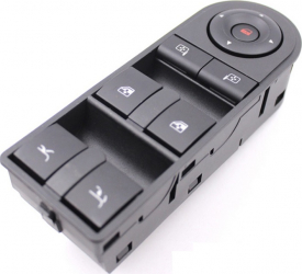 Bloc butoane comanda actionare geamuri electrice + oglinzi Opel Tigra B - stanga 22 pini 93162636 / 93162973