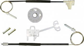 Kit reparatie macara electrica geam usa auto compatibil Alfa Romeo 156 932 PFL 1997-2002 - stanga fata 