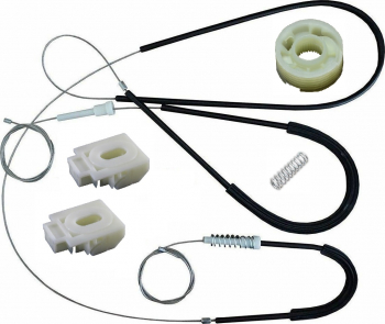 Kit reparatie macara electrica pentru geam usa auto Audi A3 8L 1996-2003 4-5 usi fata dreapta