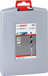Set 19 burghie metal HSS PointTeQ BOSCH ProBox 