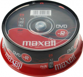 DVD - R Maxell 4 7 Gb 120 minute 16X fara carcasa Cake25 275520.40