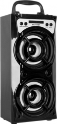 Boxa Portabila Wireless Multimedia Bluetooth/TF Card/USB/Radio FM LED Negru