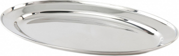 Tava pentru servire din inox ovala Vanora Home VN-JKPT-2954 40 cm Argintiu 