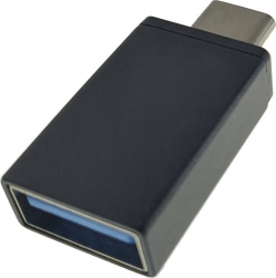 Adaptor USB 3.0 mama Cablexpert 09545 la USB tip C tata 32x16x8mm negru 