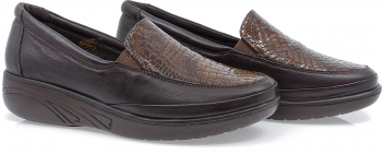 Pantofi dama Caspian Cas-3601/1 casual piele naturala maro 39 