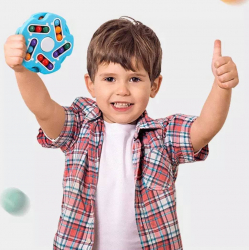 Magic Rubiks Cube Cubul de spin gyro pentru inteligenta copiilor MyStyle and reg 