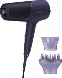 Uscator de par PHILIPS Seria 5000 BHD514/00 ThermoShield 2300W 2 viteze 3 trepte de caldura Mov