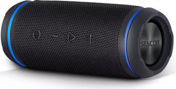 Boxa Portabila Sirius Mini cu Bluetooth 4.2 TWS 16W Rezistenta la Apa si Praf 