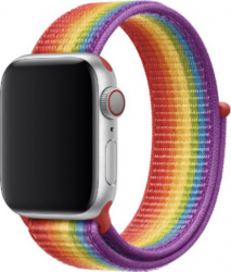 Curea pentru Apple Watch 38-40mm din textil Multicolor 