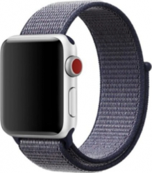 Curea pentru Apple Watch 38-40mm textil Mov-Inchis 
