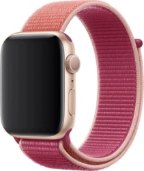 Curea pentru Apple Watch 38-40mm textil Roz 