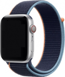 Curea pentru Apple Watch 42-44mm din textil Albastru 