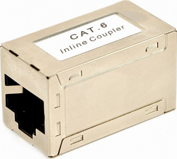CUPLA RJ-45 GEMBIRD pt. cablu FTP Cat6 RJ-45 M x 2 metal 1 buc NCA-LC6S-01 