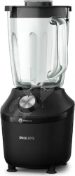 Blender Philips Seria 3000 HR2291/41 600W 2L 2 viteze+Pulse zdrobire gheata Sistem ProBlend Negru 