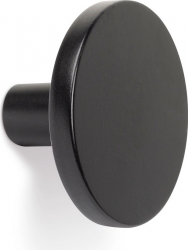 Agatatoare cuier Como finisaj negru mat 41x25 mm 