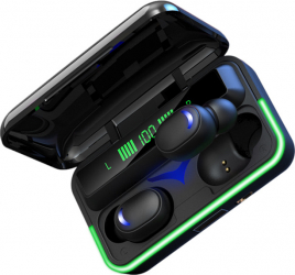 Casti Bluetooth SeveShop wireless fara fir handsfree Control Touch Waterproof Activare Vocala Siri/Bixby Compatibilitate Universala 