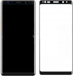 Set 2 folii de sticla 5D Samsung Galaxy Note 8 FULL GLUE Negru 