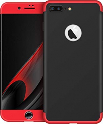 Husa Apple iPhone 6 Plus/iPhone 6S MyStyle 360 and deg 3in1 Negru-Rosu 