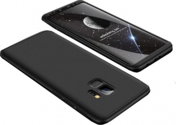 Husa Samsung Galaxy Note 8 Black FullBody MyStyle acoperire completa 360 grade cu folie de protectie gratis 