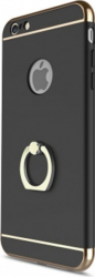 Husa telefon 3in1 Iphone 6 Plus / 6S Plus - Black S Ring + Folie sticla gratis 