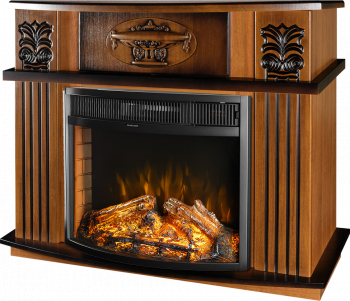 Semineu Electric Roma Mini Maro si Ararat - Art Flame - 974 x 318 x 1200 mm - 1950W - Display manual - Telecomanda 
