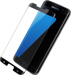 Set 2 folii de sticla Samsung Galaxy S7 Edge MyStyle 3D mini Black 