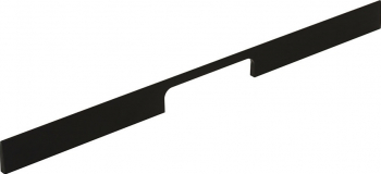 Maner pentru mobila Peak finisaj negru periat L 1800 mm 