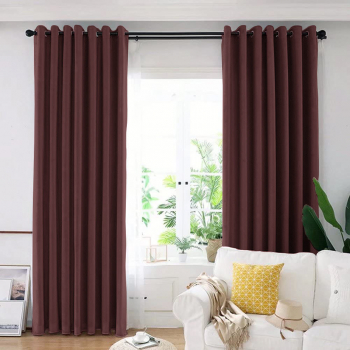 Draperie din catifea blackout cu inele crom Madison 150x230 cm densitate 700 g/ml Temptress 1 buc 