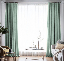 Draperie din catifea blackout cu rejansa din bumbac tip fagure Madison 200x215 cm densitate 700 g/ml Opal 1 buc 