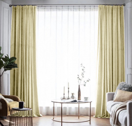 Draperie din catifea blackout cu rejansa din bumbac tip fagure Madison 150x270 cm densitate 700 g/ml Deep Champagne 1 buc 