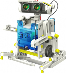 Kit robot educational 14 in 1 SolarBots distractic tehnic instructiuni detaliate 190 componente multicolor Doty
