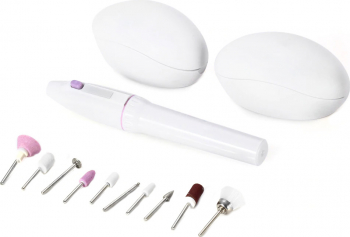 Set pile cosmetice Beauty Pedi 18 piese incluse usor de utilizat design ergonomic Doty 